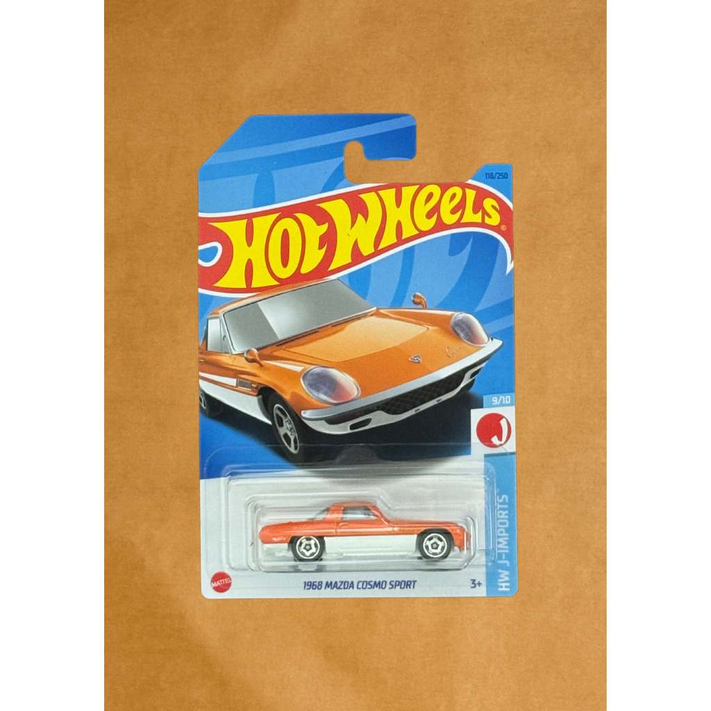 Xe mô hình Hot Wheels 1968 Mazda Cosmo Sport