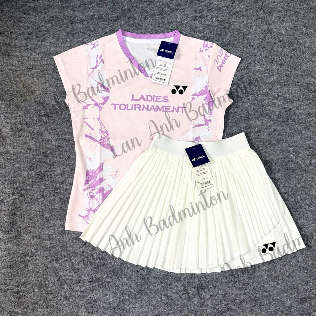 Áo Cầu lông yonex training tay hến dùng trong tập luyện và thi đấu mới 2025