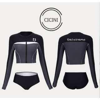 Bộ Đồ Bơi Cao Cấp Cicini Mã L41 Dành Cho Bạn Gái Đi Biển Mùa Hè