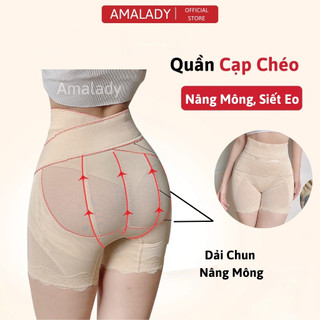  Quần Gen Nịt Bụng Cạp Chéo  Định Hình Vùng Bụng Dưới Sát Người Không Lộ Viền Khi Mặc Trong Váy 