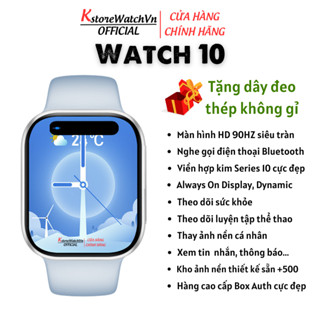 Đồng Hồ Thông Minh Watch 10 Series 10 Nam Nữ Nghe Gọi Thay Ảnh Cá Nhân Dynamic Kháng Nước