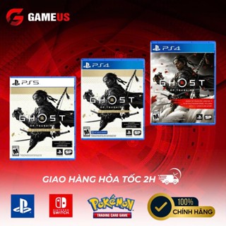 Đĩa Game Ps5 / Ps4 : Ghost of Tsushima hệ US
