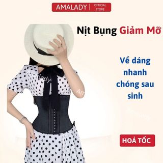  Đai Nịt Bụng Latex Giảm Mỡ Bụng 25 Xương  Eo Thon Nhanh Chóng Gen Nịt Bụng Latex Chống Gập Cuộn 