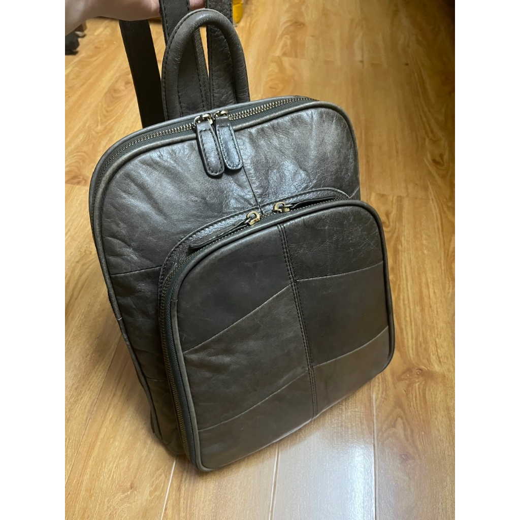 [2hand] Balo nữ 28*31*10 da thật 2hand