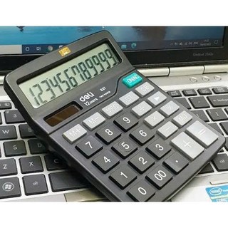 Máy tính 12 số Deli 837 [chính hãng]