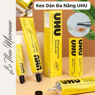 Keo Dán Đa Năng Siêu Dính UHU, Keo UHU, Keo Dán Vải, Keo Dán Trong Suốt Dán Mọi Chất Liệu, Dán Gỗ, Dán Kim Loại