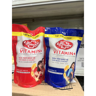 [HSD: 2027] Combo 2 túi x Sữa Tắm Lifebuoy túi 800g các loại