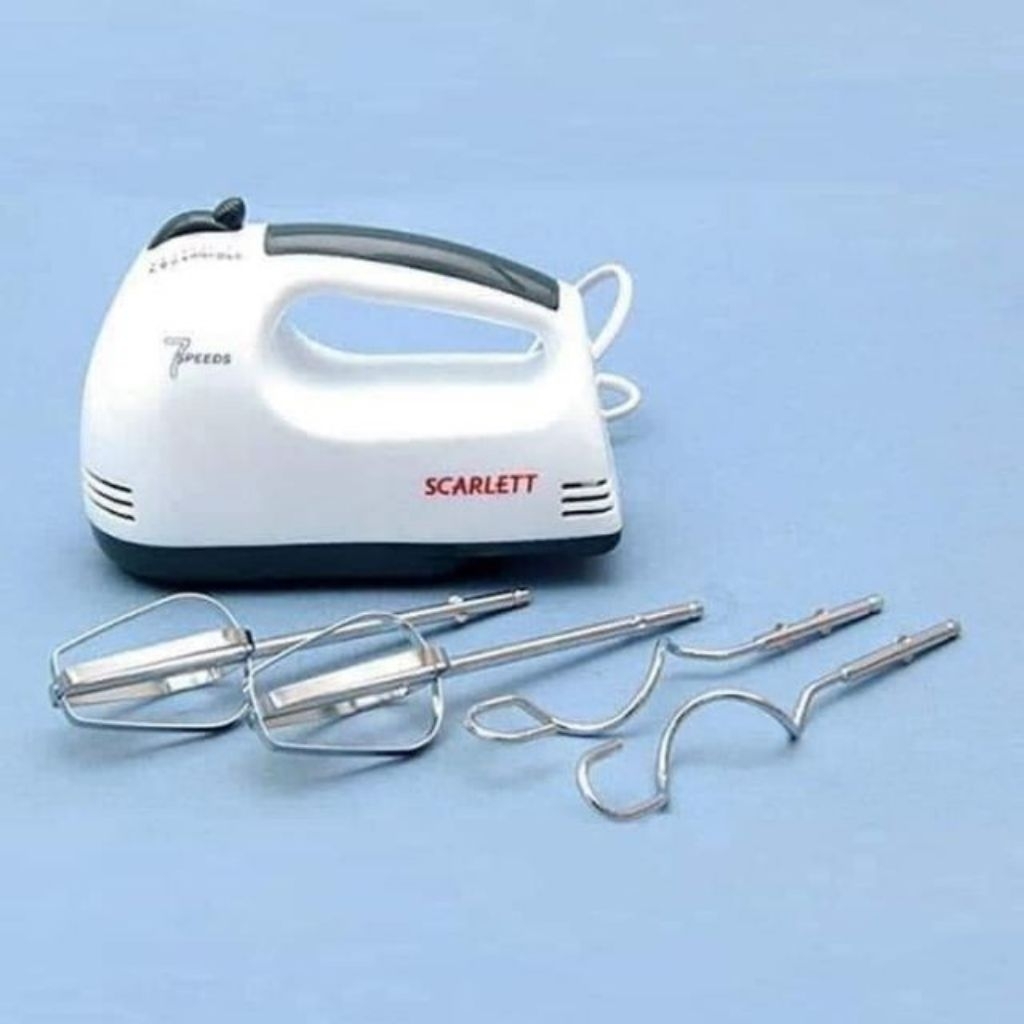 máy đánh trứng, trộn thực phẩm Scarlett HE133, 7 tốc độ