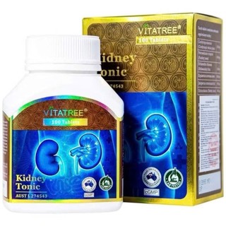 Bổ thận Vitatree Kidney Tonic của Úc giúp bổ thận tráng dương, cải thiện chức năng sinh lý nam hộp 100 viên