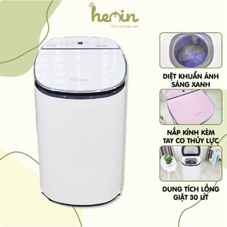 Máy Giặt Mini Doux Lux Wash System DX-1340 Giặt Đồ Cho Bé, Màn Hình Cảm ứng, Công Nghệ Giặt 6 Bước Hiện Đại