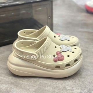   Quảng Châu  Giày Sục Nữ Đế Cao 7 Phân - Dép Sục Đế Xuồng Cross Crush Clog 