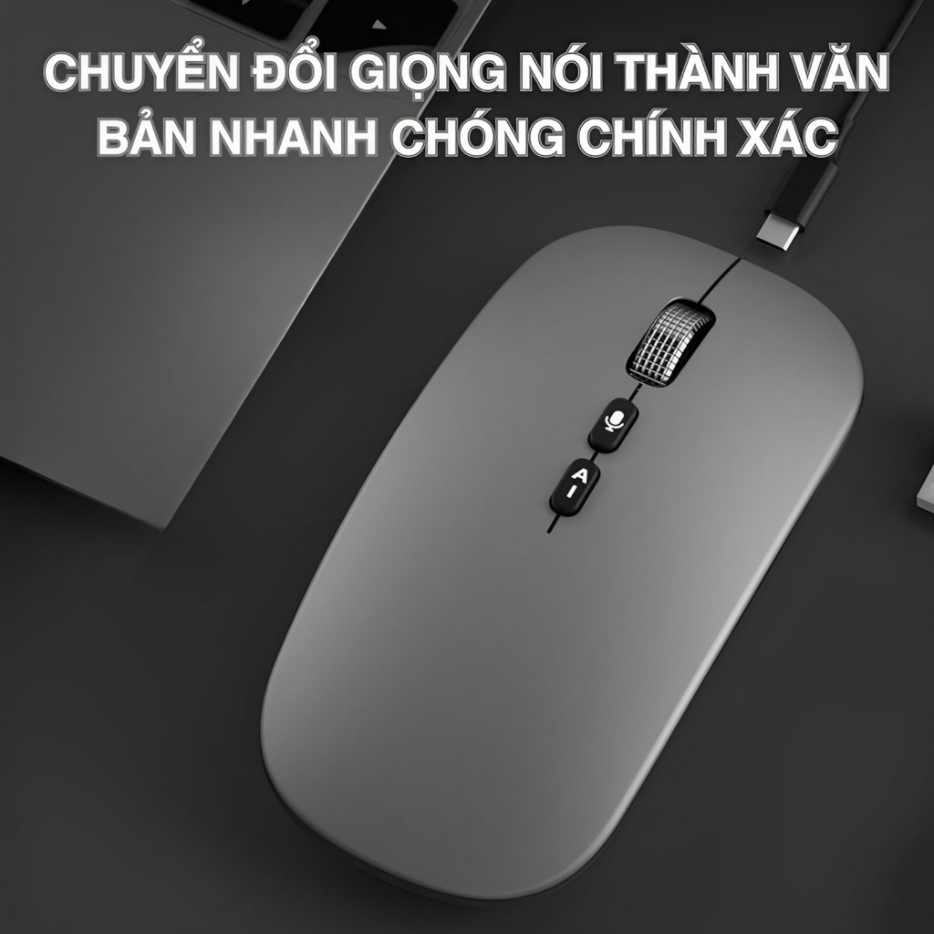 Chuột AI Thông Minh A7 Không Dây Phiên Dịch Đa Ngôn Ngữ Chuyển Giọng Nói Thành Văn Bản Dễ Dùng | BigBuy360 - bigbuy360.vn