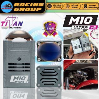 M10 Ultra V2, Đèn Trợ Sáng Bi Cầu Mini Titan M10 Ultra V2 Siêu Sáng Chống Nước IP68 - Bảo Hành 1 Năm