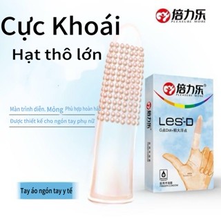 Bao cao su ngón tay Pleasure More siêu mỏng - 1 hộp 8 cái, bao ngón tay cao cấp