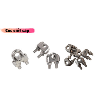 Cóc khóa cáp Phi [ 5mm ] INOX CÁP THÉP SÀI GÒN