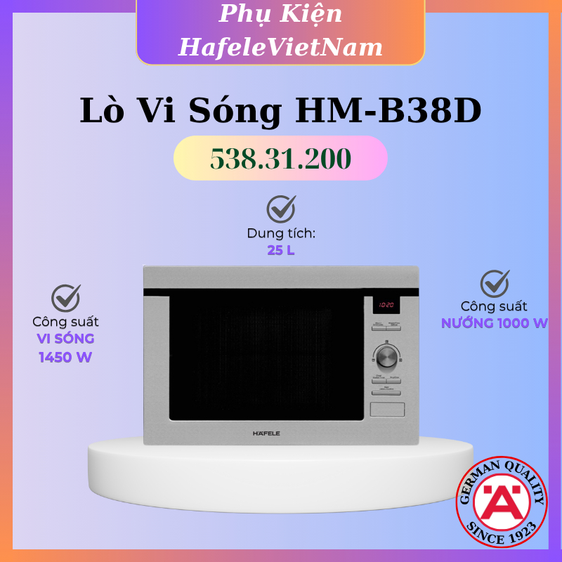 Lò Vi Sóng Hafele HM-B38D Hafele 538.31.200