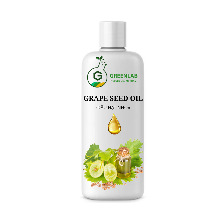 Dầu Hạt Nho (Grapeseed Oil) Greenlab - 100ml - Nguyên liệu mỹ phẩm