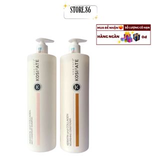  Dầu Gội xả dưỡng sinh KOSIFATE 500ml - 1000ml giúp giảm rụng tóc giảm gàu giảm dầu 