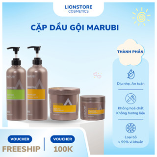Kem hấp ủ tóc keratin MARUBI 1000ml-935ml-435ml siêu phục hồi mượt tóc dưỡng sâu nhanh chóng