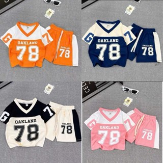 Set bộ quần áo mùa hè dành cho bé trai và bé gái 15-45kkg mẫu số 78. Chất liệu thoáng mát. HE47