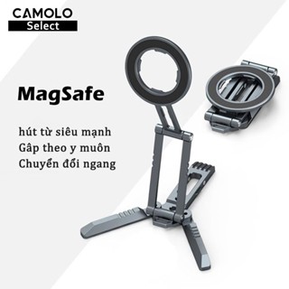  Điện thoại từ Tripod Mount Arca Máy tính để bàn Magnet Phone Holder magsafe gấp quay Điện thoại nhôm Stand 