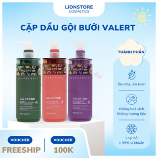  Dầu gội xả bưởi Valert Grapefruit 850ML phục hồi chống rụng kích mọc tóc dưỡng sâu 