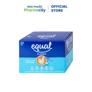 Đường ăn kiêng Equal Không Calo (Hộp 50 gói x 1g)