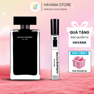  Nước hoa nữ HANLUX Nar đen edp 10ml - Mùi hương nhẹ nhàng tinh tế cuốn hút đầy quyến rũ 
