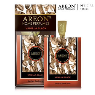 Túi thơm treo tủ quần áo cao cấp Areon Sachet Lux Vanilla Black