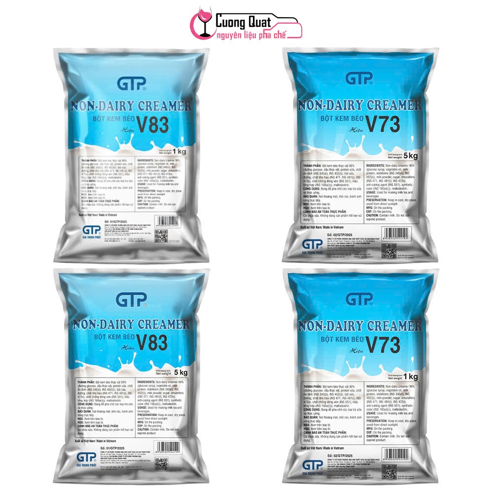 Bột Sữa V73/v83 Gia Thịnh Phát (GTP) loại 1kg và 5kg
