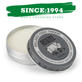 Extreme hold | pomade tạo kiểu, sáp vuốt tóc reuzel extreme hold matte pomade