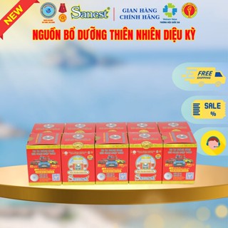  NEW [Combo 10 lọ] Nước Yến sào Khánh Hòa Sanest 21% - Có đường