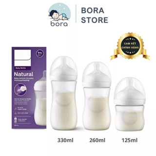Bình sữa Avent Natural 125ml 260ml 330ml mẫu mới