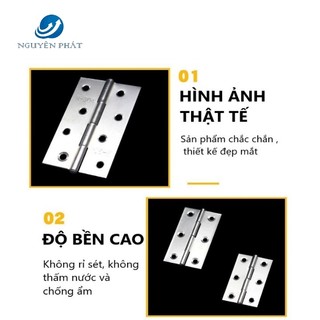 BẢN LỀ LÁ INOX MINI