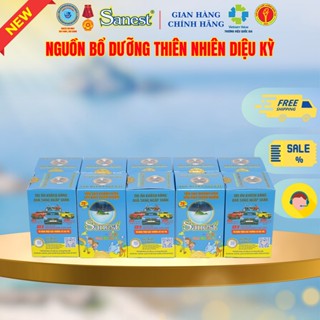  NEW [ Combo 10 lọ] Nước Yến sào Khánh Hòa Sanest 26% - Dành cho trẻ em