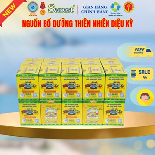 * NEW [ Combo 30 lọ] Nước Yến sào Khánh Hòa Sanest 21% - Đông Trùng Hạ Thảo