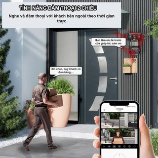 Camera YooSee 3 Mắt Giám Sát Ngoài Trời Xoay 360 độ Xem Đêm Có Màu Không Dây IP66 Thông Minh chống nước - FHD 12MP