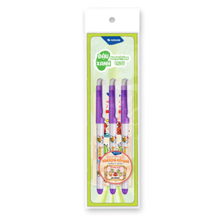 Vỉ 3 Cây Bút Lông Kim Beebee Thiên Long FL-04 Dáng bút thon gọn dễ cầm, xinh xắn
