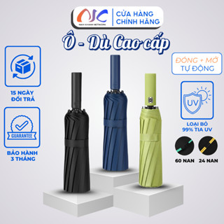 Dù Gấp Tự Động 12 Nan Kép Chống Tia UV - Đóng Mở Tự Động