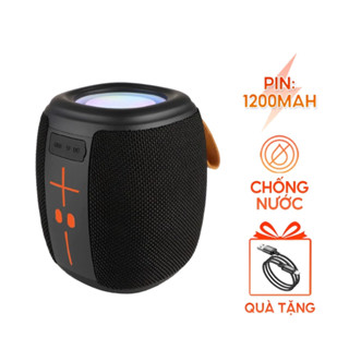 Loa bluetooth HM-805, loa xách tay âm bass cực mạnh thiết kế đèn LED hiện đại , chống nước , pin trâu