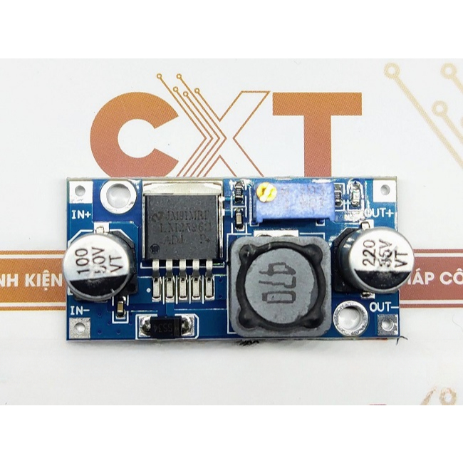 LM2596 Module hạ áp DC-DC Buck ADJ 3A 43x21mm