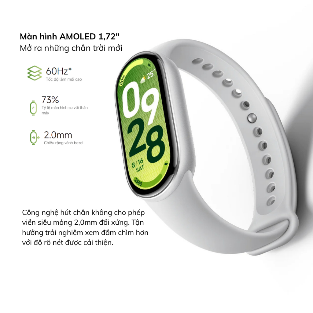 Vòng Đeo Tay Thông Minh Xiaomi Mi Band 9, Band 10 Theo Dõi Sức Khỏe, Bản Quốc Tế - Hàng Chính Hãng | BigBuy360 - bigbuy360.vn