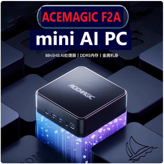 mini PC Acemagic F2A Ryzen 7 - 8845HS | F1A R7 - 7840HS USB4 HDMI x2 Thiết kế Sang Trọng Lịch Lãm. 