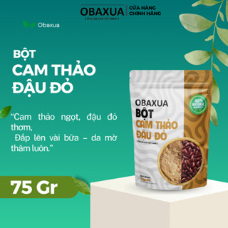 Bột Cam Thảo Đậu Đỏ Obaxua – Size Túi 75G/250G
