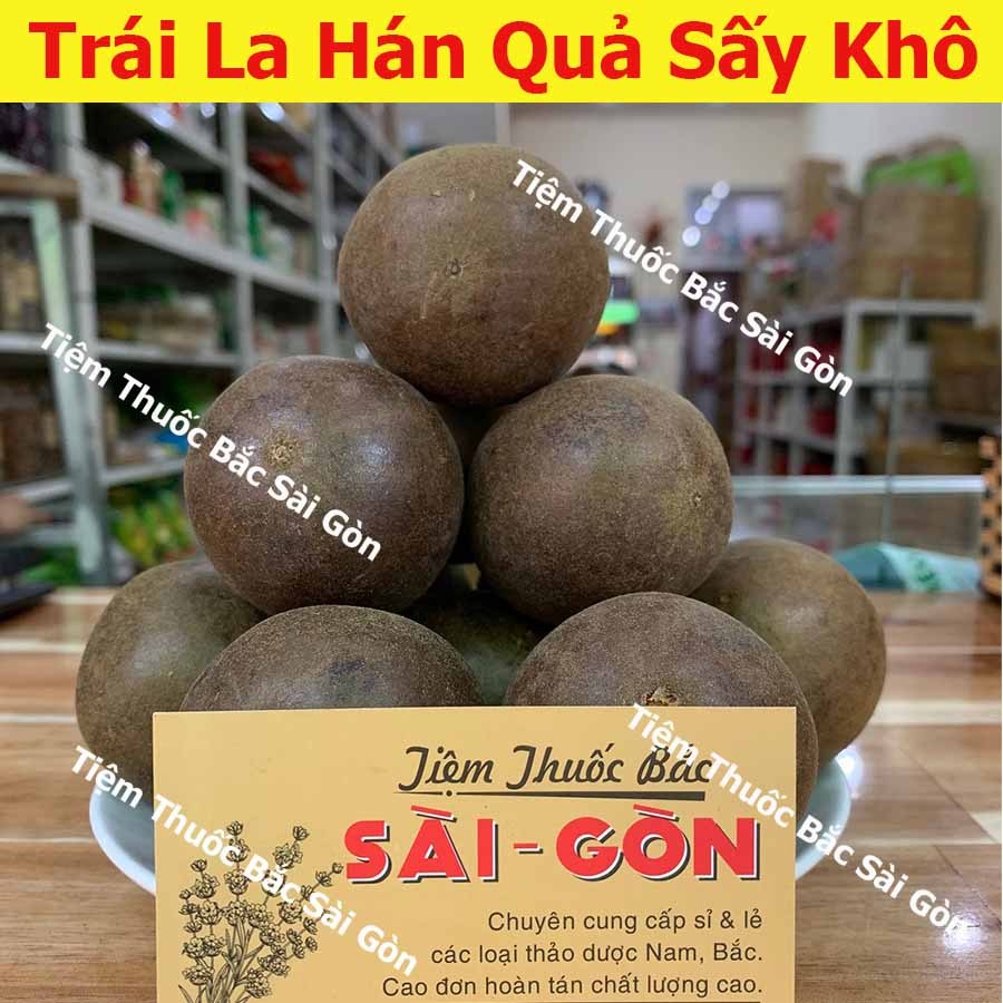 La Hán Quả Nhỏ 10 Trái (ruột đen hoặc trắng không đều)