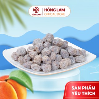 Ô mai xí muội chua ngọt Hồng Lam, dạng hộp. Có vị chua, ngọt