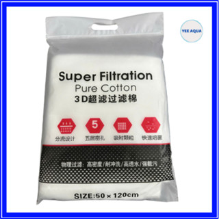 Bông Lọc Cashmere, Thảm Siêu Lọc Bụi Mịn Cao Cấp (No1, Mbio và YEE) - Hỗ Trợ Lọc Cặn Bẩn Bể Cá Siêu Sạch