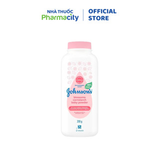 Phấn em bé hương hoa Johnson's Blossoms Cornstarch Baby Powder (200g)