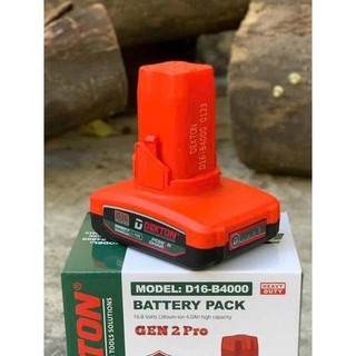 Pin Dekton 14V (16.8V-4AH) D16-B4000 / Mẫu mới D16-B4060PRO