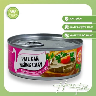 Pate gan ngỗng chay | Thực phẩm chay ăn liền đóng hộp cao cấp, đồ chay | Tiệm Chay 2501